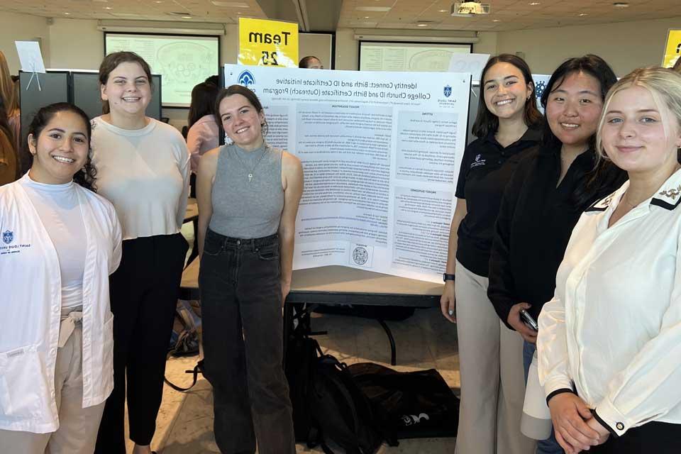 Interprofessional Education students present research